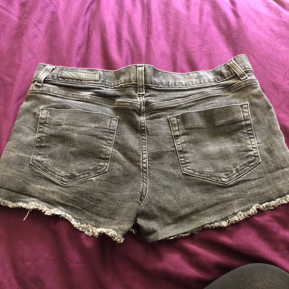 Vans black denim shorts. Size 11